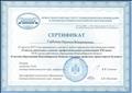 Сертификат за участие в работе предметно-методической секции "Учитель начальных классов: профессиональные компетенции XXI века" XVII съезда работников образования Новосибирской области "Система образования Новосибирской област: гордимся прошлым, проектируем будущее", август 2017г. Сертификат за участие в работе предметно-методической секции "Учитель начальных классов: профессиональные компетенции XXI века" XVII съезда работников образования Новосибирской области "Система образования Новосибирской област: гордимся прошлым, проектируем будущее", август 2017г.